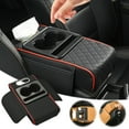 thumbnail image 1 of Universal Car Armrest Pad with Tissue Box Holder, Storage Bag, and Elbow Cushion, Multifunctional Center Console Organizer for Enhanced Comfort and Organization, 1 of 4