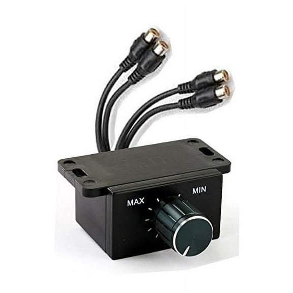 Universal Car Audio Amplifier Bass Boost RCA Level Remote Volume Control Knob US