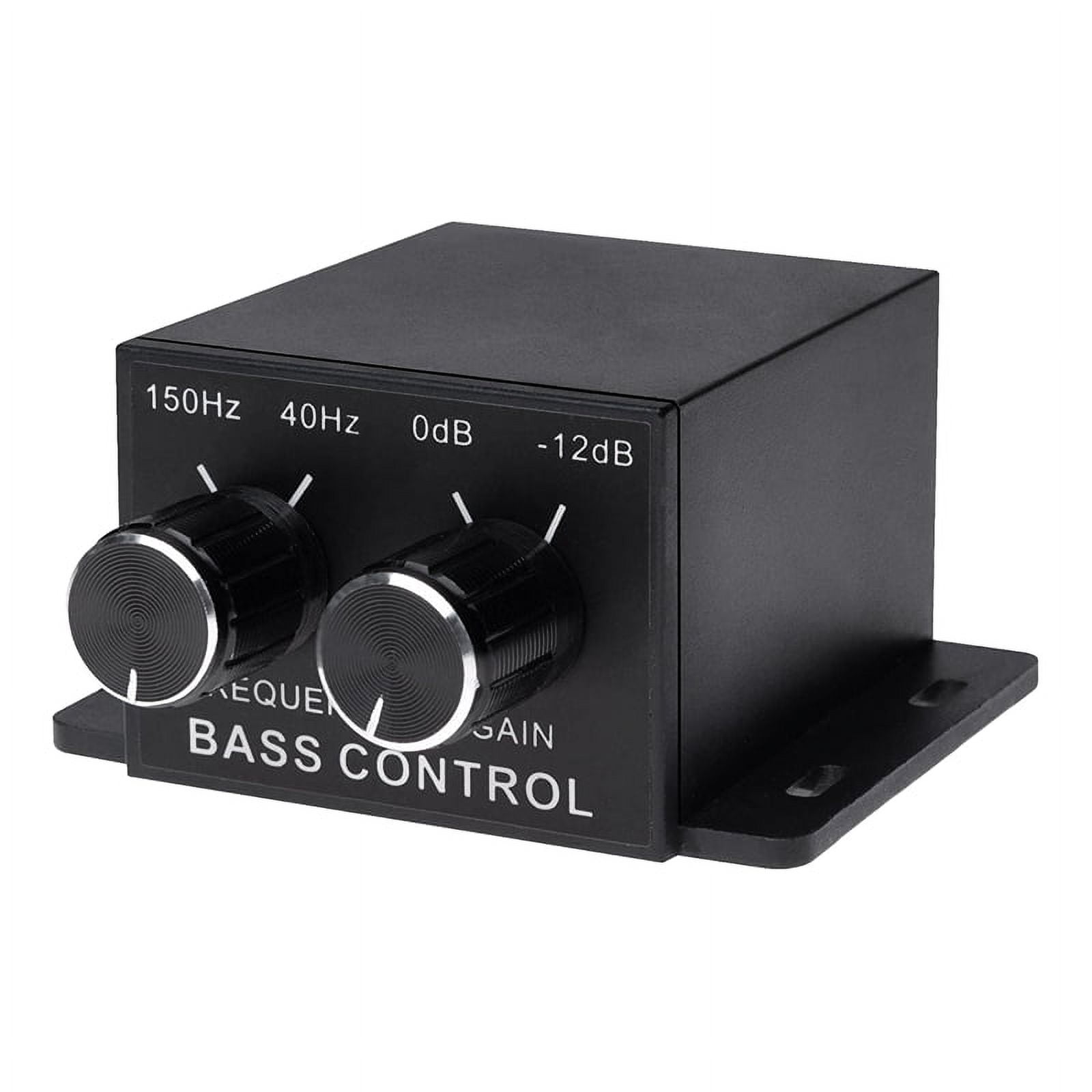 Universal Car Audio Amplifier Bass RCA Level Remote Volume Control Knob