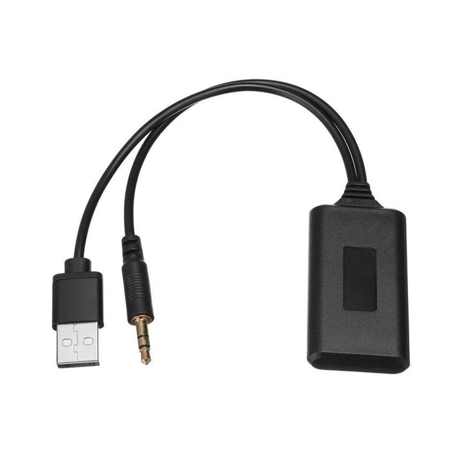 Universal Car Auto Bluetooth Radio AUX Cable Adapter Accessories U9P9 