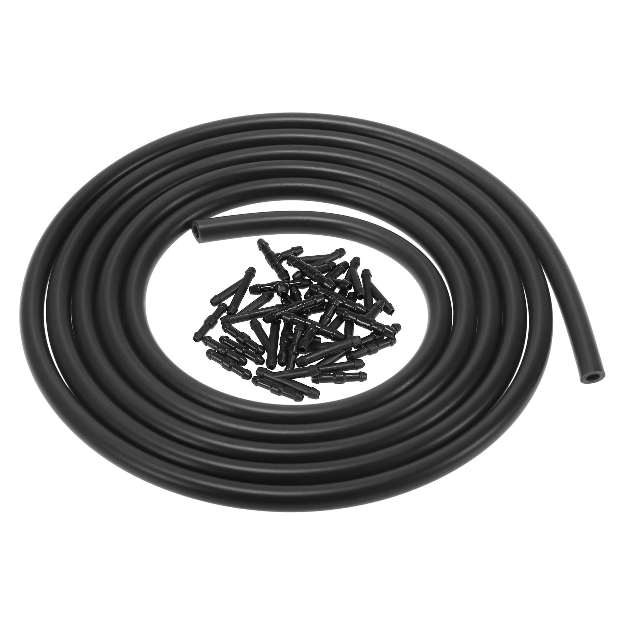Universal Car Auto Windshield Washer Hose Kit 200cm 6.5ft Windshield