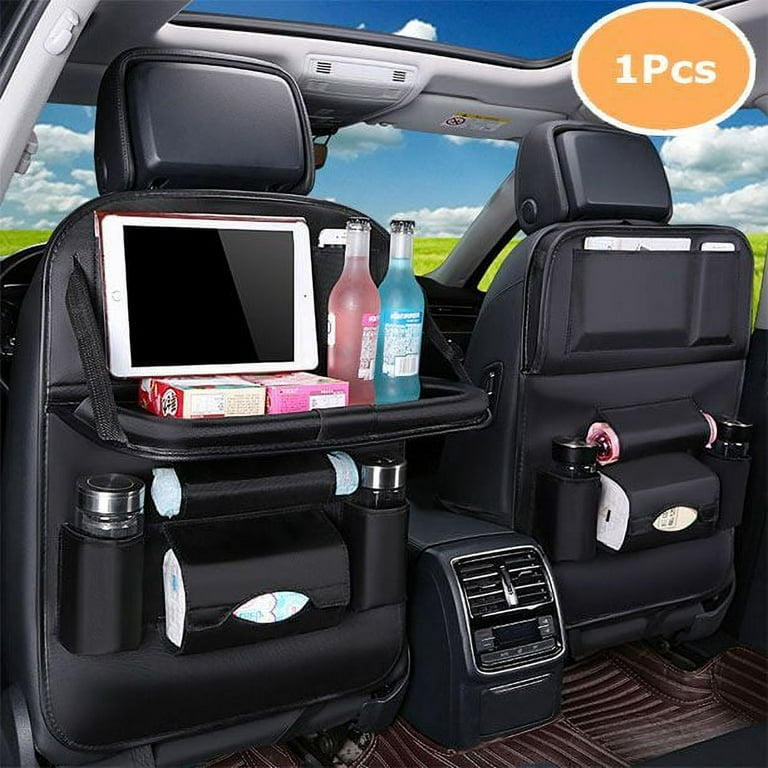 Universal Car Backseat Organizer PU Leather Multi-Pocket Fits