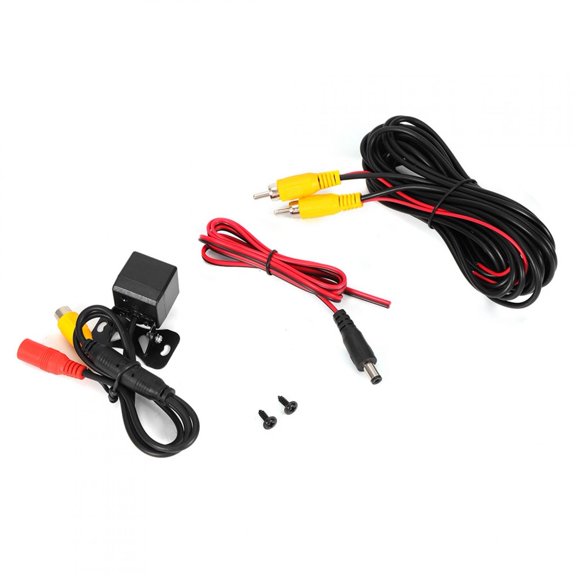 Universal Car Backup Rear View Camera High Definition Night Vision Reversing Monitor 170 Degree Diagonal Angle Waterproof IP67 Wide Viewing Assist Camera / 1.6 x 3 Inches / 4 x 7.6 cm