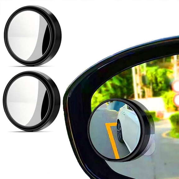 Universal Car Blind Spot Side Mirrors  2 Pack HD Convex Auxiliary Rear View Mirror for Enhanced Safety