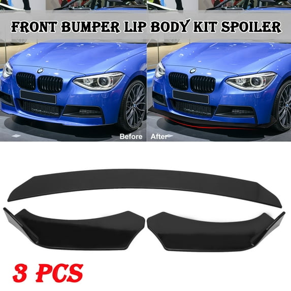 Car Front Bumper Lip Body Kit Spoiler Splitters For Ford For Benz For BMW
