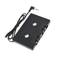 Universal Car Cassette Player Adapter with 3.5mm Male Jack for MP3 MP4