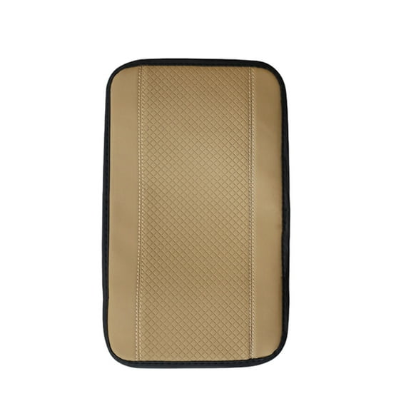 Universal Car Console Cover, Fiber Leather Armrest Pad, Non-Slip Mat for SUV/Truck/Car, 12.6x7.5" Interior Protector