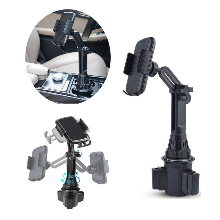 Universal Car Cup Holder Phone Mount Cell Phone Holder Adjustable Cup  Holder Cradle Car Mount with Flexible Long Neck for iPhone Samsung