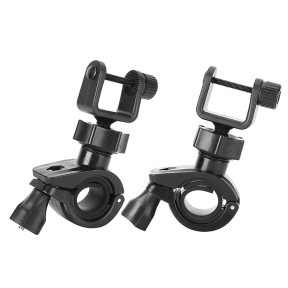 Universal Car Dash Cam Mount Holder and Bicycle Motorbike Bracket Pack - 360 Degree Rotatable Multi-Angle Camera Driving Recorder Clamp Mount for 0.6 to 1.3 inches / 17-32mm Handlebars