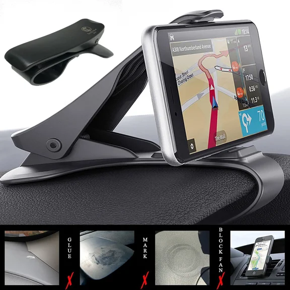 Universal Car Dashboard Mount Holder Stand Hud Design Cradle For Cell Phone