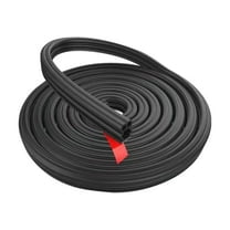 Universal Car Door Seal Strip, Weatherproof Rubber Sealing for Soundproofing, Dustproof, and Waterproof Protection