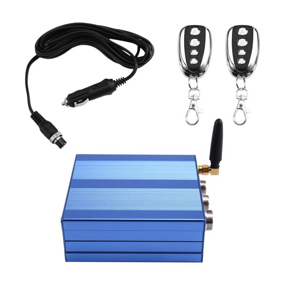 Universal Car Exhaust Pipe Valve Kit, Multi-Angle Remote Controller, Adjustable Sound & Performance Enhancement