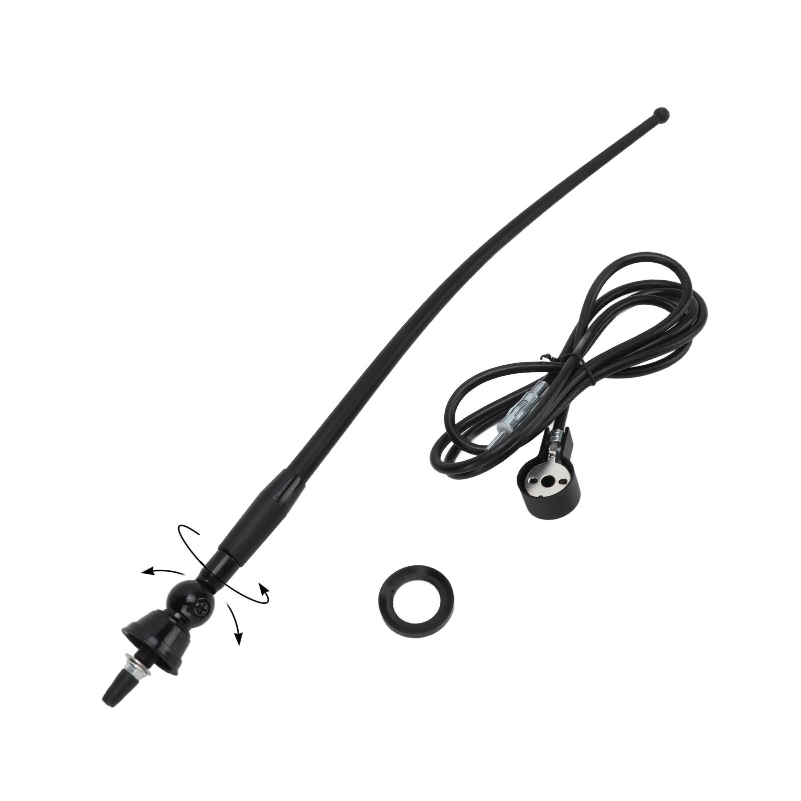 Universal Car Fm Am Antenna High Flexible Auto Radio Aerial With Din 