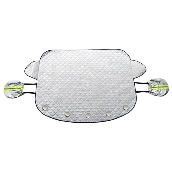 Car Windshield Sunshade SUV Front Window Protective Ice Guard with 5 Magnets SUVs Trucks Protect Waterproof