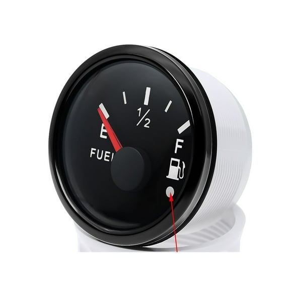 Universal Car Fuel Gauge+Fuel Level Sensor 100~600mm For 52mm Fuel Level Gauge 240-33 Ohm Oil Float Level Sensor RV Boat ,Easy to Install