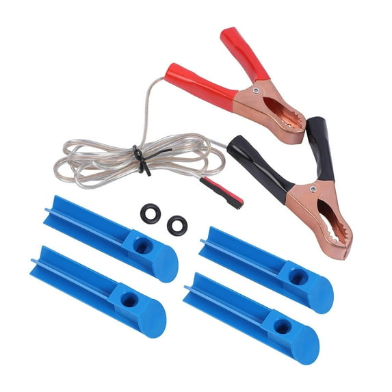 Universal Car Fuel Injector Cleaner Adapter DIY Kit Manual Automotive Gasoline Nozzle Flush Cleaning Tester Repair Tool for BMW N Series Volkswagen Audi