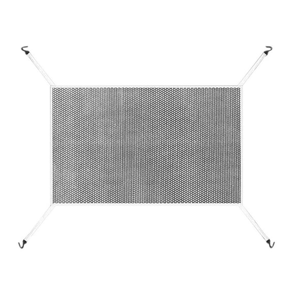 Universal Car Grille Mesh - Bug Rock Debris Guard for Radiator, Protect Trucks SUVs Sedans, Easy Install with Hooks