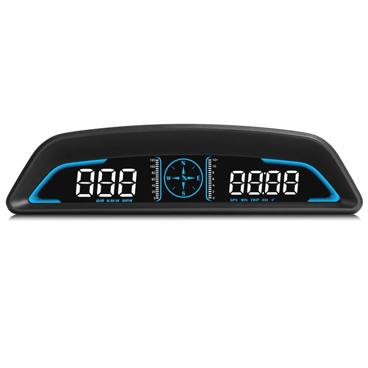 Universal Car HUD GPS Head up Display Speedometer Odometer with