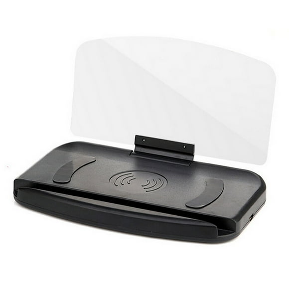 Universal Car HUD - Phone GPS Projector. Enhances navigation. 16x10x1.8cm. 1 display mirror. Clear view for safer driving