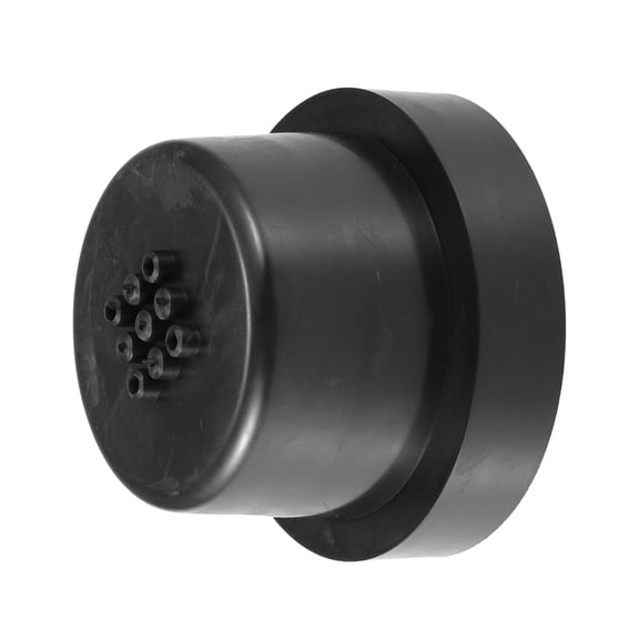 Universal Car Headlight Dust Cover LED Headlight Dust Cap 2.56''x3.66'' Rubber Dustcover Black