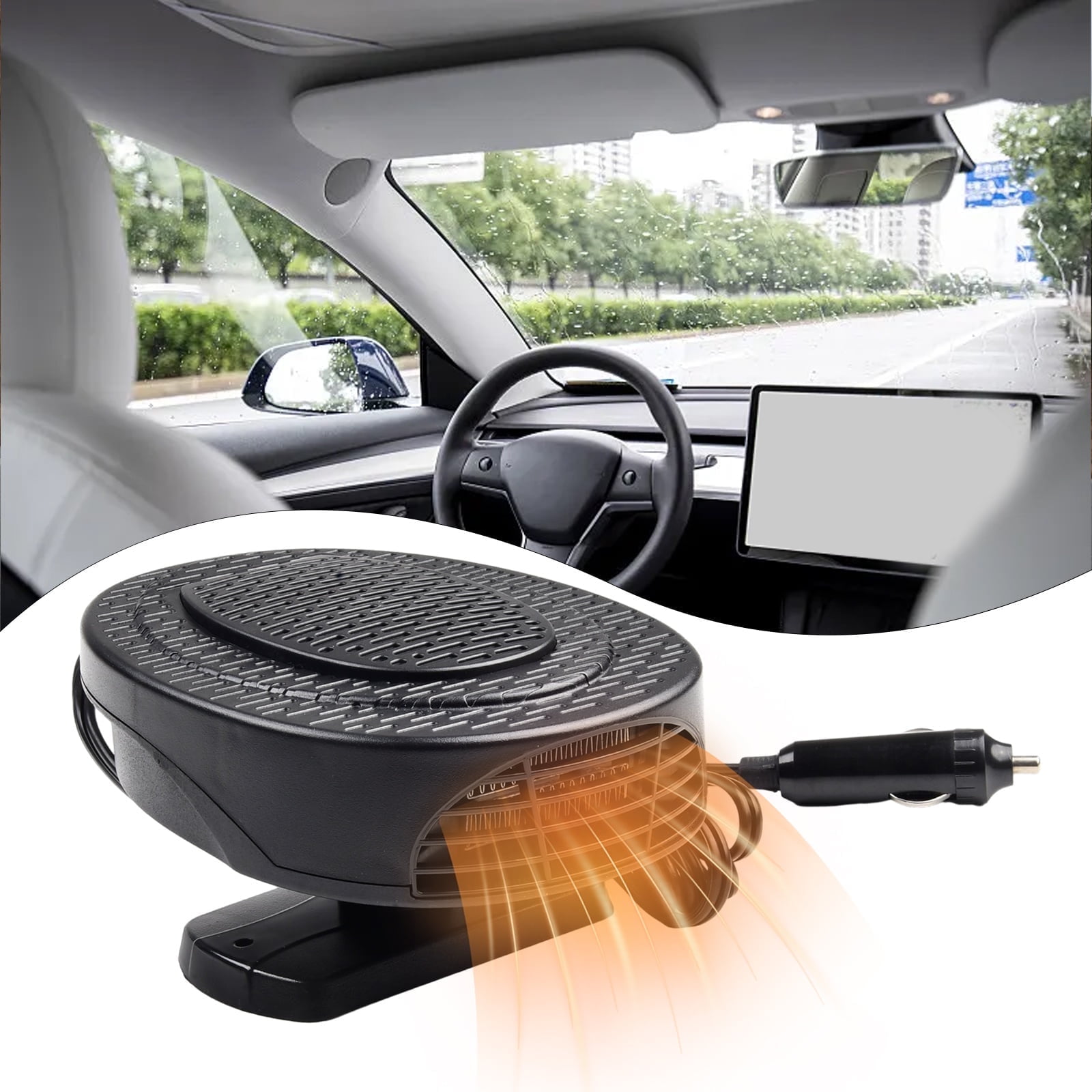 Universal Car Heater, 12V 500W Portable Car Heater, Fast Heating ...
