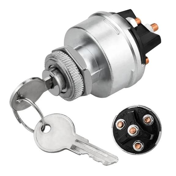Universal Car Ignition Key Starter Switch Lock for Most Vehicles