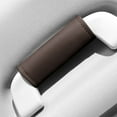 thumbnail image 1 of Universal Car Interior Door Handle Protection Cover, Synthetic Leather, Non-Slip, Wear & Sun Resistant, Easy Install, Fits Most Cars, 10.5x4.7x1.5cm, Red/Orange/Brown/Gray/Beige, 1 of 6