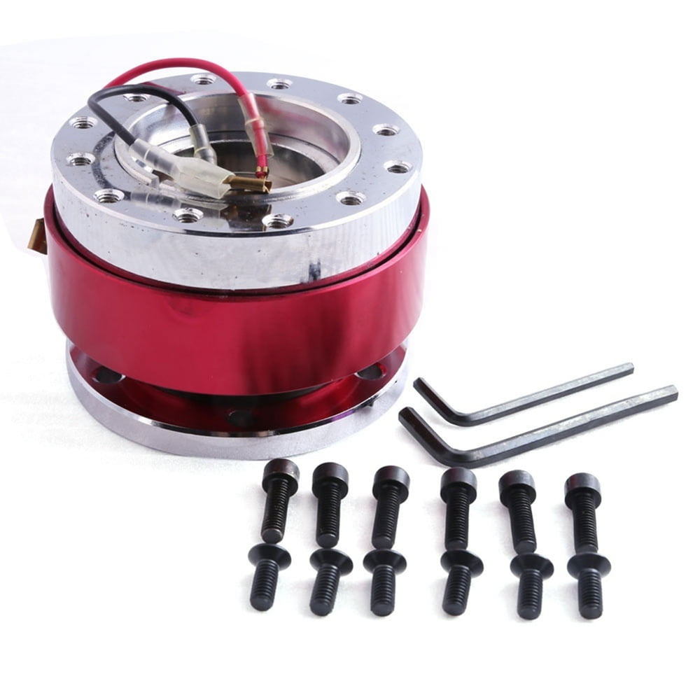 Universal Car Interior Part Racing Steering Wheel 6 Hole Car Quick