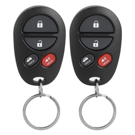Universal Car Keyless Entry System with 2 Remote Controls, 4-Button Central Locking Kit Anti-Theft Alarm System (10.00 x 13.00 x 7.00 Inches / 25.4 x 33.0 x 17.8 cm)