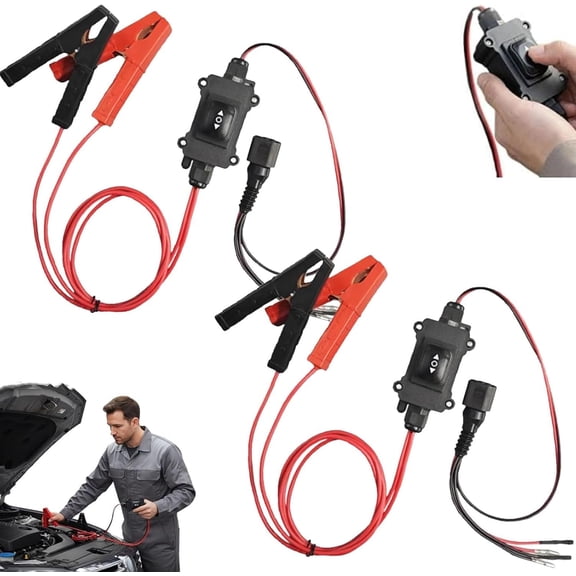 Universal Car Motor Diagnostic Tool, EPB Emergency Release & Brake Reset Scanner with Service Mode, ABS Bidirectional Scan for Vehicle Brake System, Battery Tester for Car Motorcycle (2pcs)