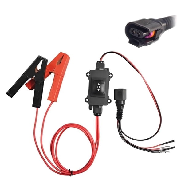Universal Car Motor Diagnostic Tool, Epb Emergency Release Tool with Clips, Automotive Electrical Circuit Tester for Window Wiper Seat Sunroof Motor Testing