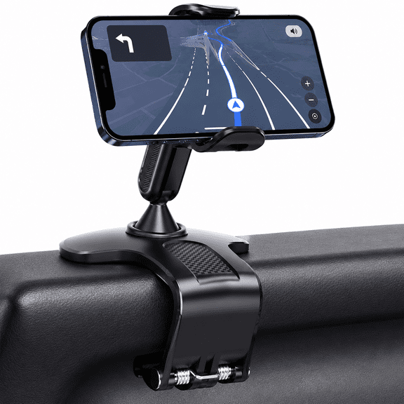Universal Car Mount Holder for Cell Phone - Dashboard Grip Stand for GPS,iPhone,Samsung - 360° Rotation