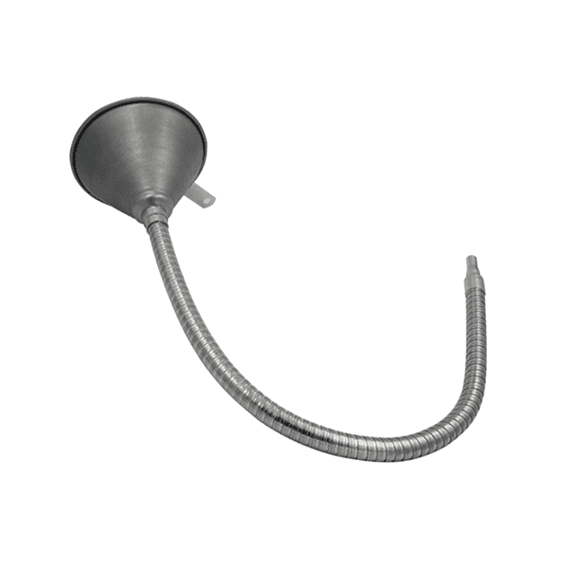 Universal Car Oil Fill Funnel Funnel Iron Funnel with Flex Tip for