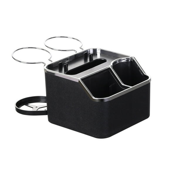 Universal Car Organizer Console Storage Accessories for Phones Cups Tissues and More - Ideal Vehicle Space for Seamless Interior Management