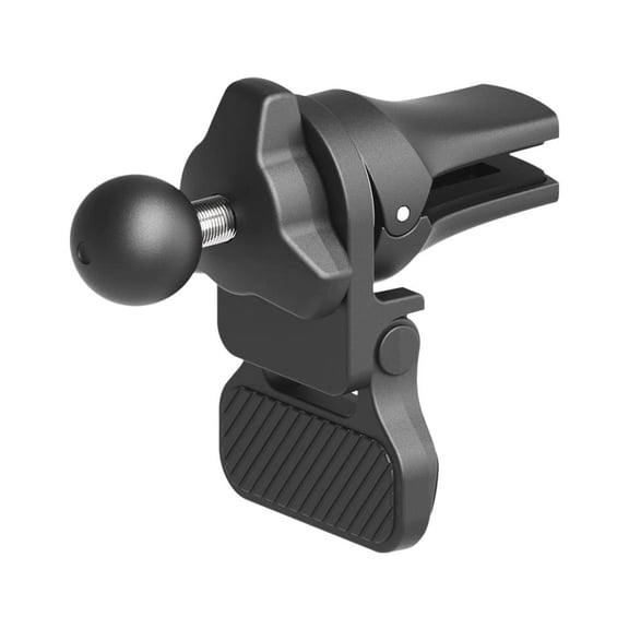 Universal Car Outlet Phone Holder Mount with 17mm Ball Head Base for GPS Navigation & Mobile Phones