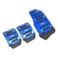 thumbnail image 1 of Universal Car Pedal Covers Set | Non-Slip Metal & Rubber Brake & Accelerator Pedals | No-Drill Installation for Manual Transmission Cars, 1 of 1