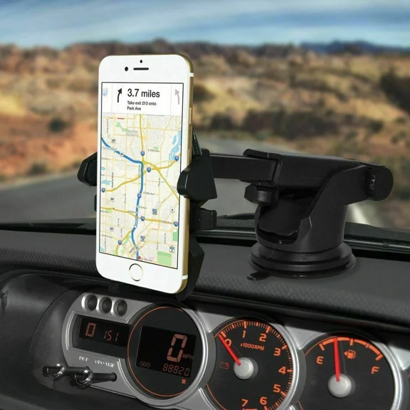 Universal Car Phone Holder 360 Rotate Windscreen Window Suction Mount Gps Stand