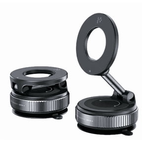 Universal Car Phone Mount - Strong Dashboard Windshield Suction Cup & Magnetic Holder, Compatible with iPhone Samsung Android, Easy One-Hand Operation, Stable Hands-Free Navigation