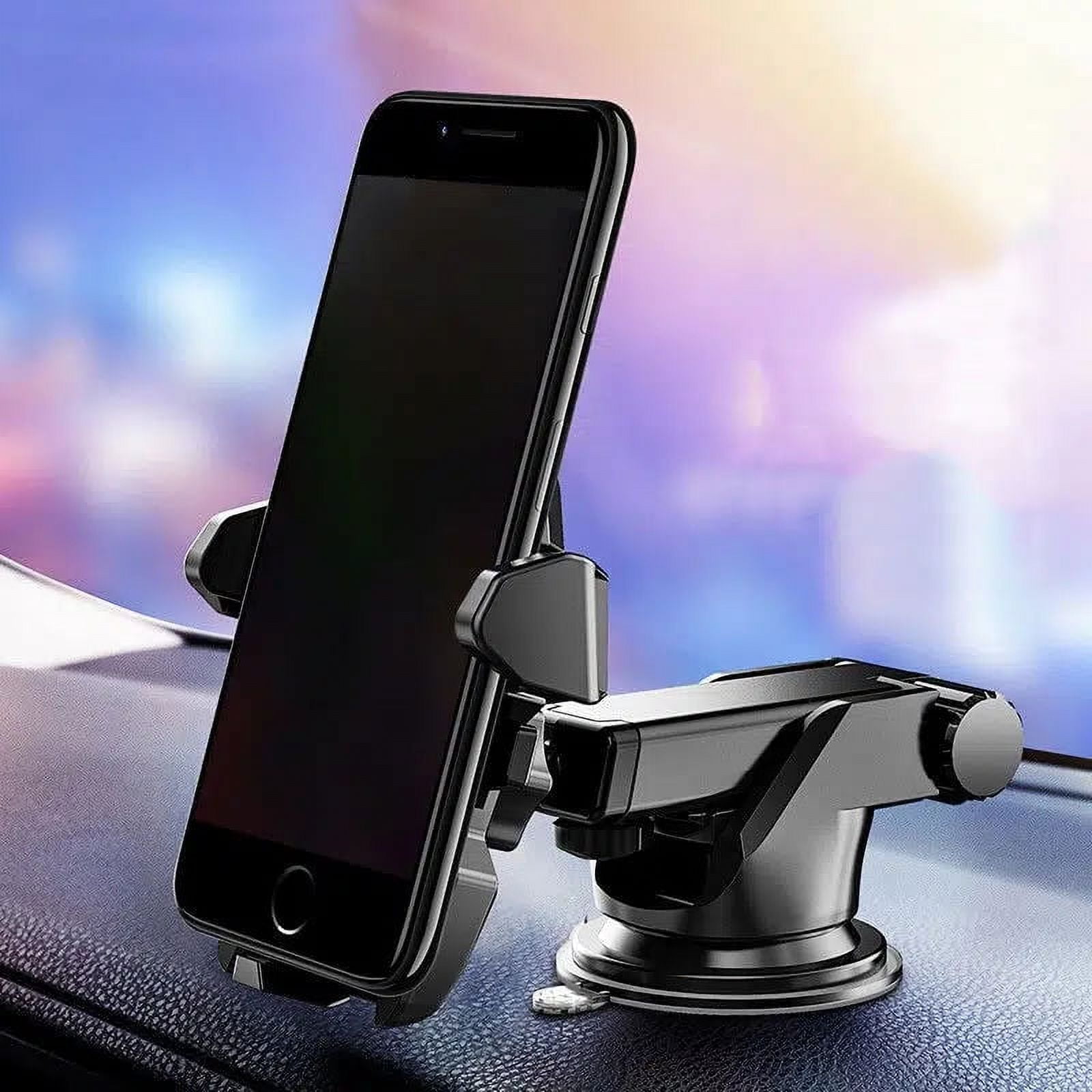 Universal Car Phone Mount [Super Suction Cup] Dashboard Phone Holder
