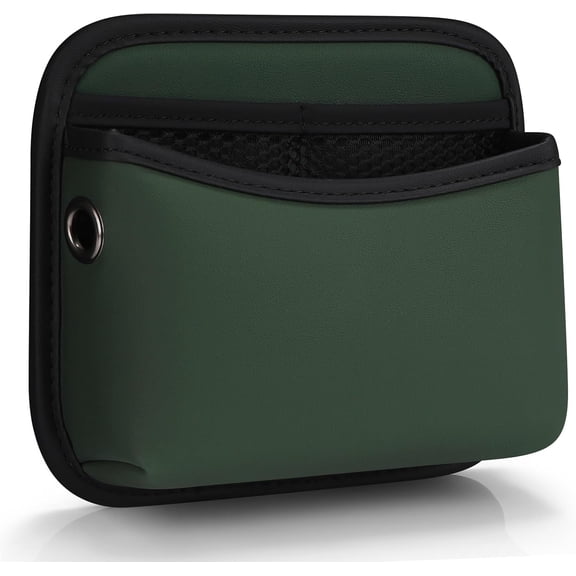 Universal Car Pocket Organizer - PU Leather Pouch for Seat, Door, Window, Console - Holder for Cards, Trash, Cell Phone, Sunglasses