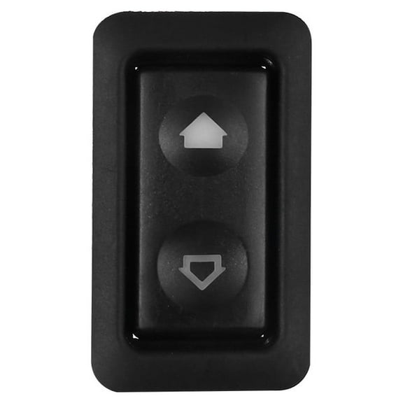Universal Car Power Window Switch, 6-Pin, 12V/24V, 10A-30A Current, Black , for Car Window Control, Easy Installation