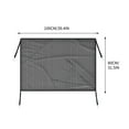 thumbnail image 1 of Universal Car Radiator Grille Guard Mesh Water Tank Protection Screen for Cars Trucks SUVs Debris Insect Barrier Easy Installation 1-Pack, 1 of 6