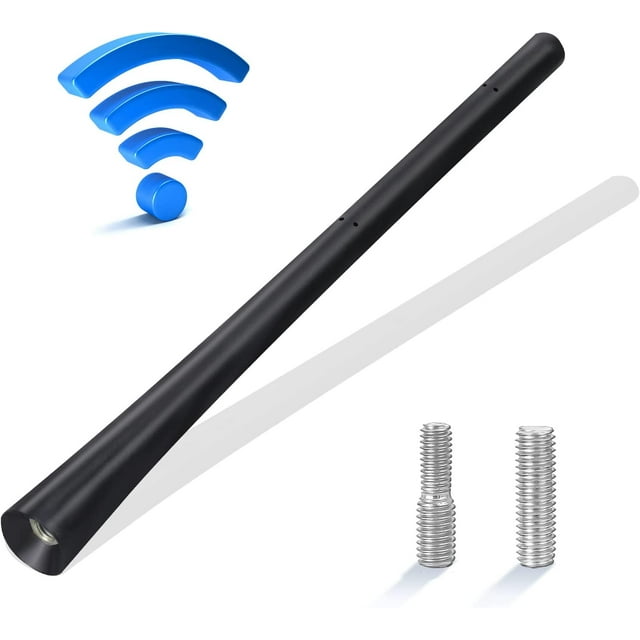 Universal Car Radio Rubber Antenna, 7 inch Aerial Mast FM AM Roof Mount