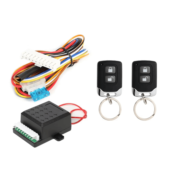 Universal Car Remote Central Door Lock Kit Keyless Entry Alarm System Smart Anti-Theft ywm58