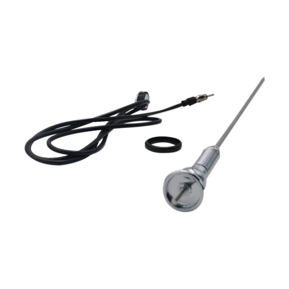 Universal Car Roof Antenna FM/AM Signal Booster Aerial Spring Soft Rod Extended Mast for All Vehicle Models, Truck, SUV & Car Upgrade Use