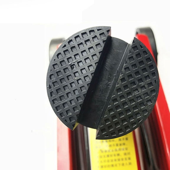 Universal Car Rubber Support Block Pad Frame Rail Slotted Adapter Hydraulic Floor Jack Guard Protector Tire Accessories Fangkenuo