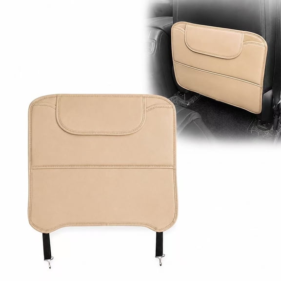 Universal Car Seat Back Protector Kick Mats - Waterproof & Dirt-Resistant Seat Back Cover for Kids & Dogs - Universal Fit for Cars, SUVs & Trucks