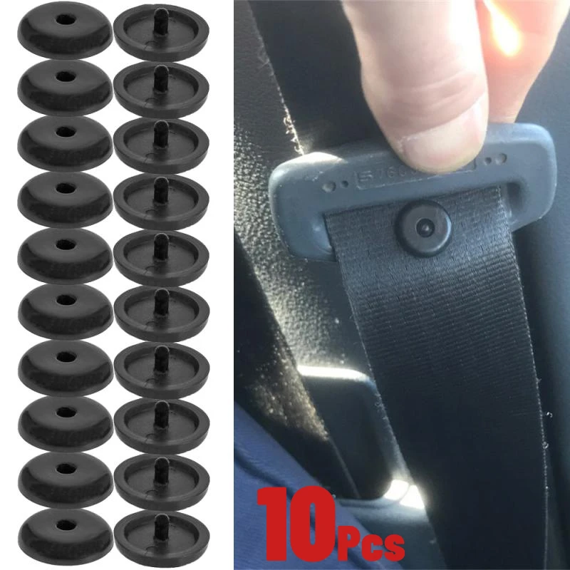 Universal Car Seat Belt Stopper Fixed Button Safety Belt Positioning