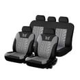 thumbnail image 1 of Universal Car Seat Cover Set - Butterfly Pattern Embroidery - Full Set Interior Accessories - Protect and Enhance Your Car Seats, 1 of 3