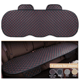 thumbnail image 1 of Universal Car Seat Covers Non-Slip Seat Cushion Auto Rear Back Seat Protector Mat with Pocket Black, 1 of 8